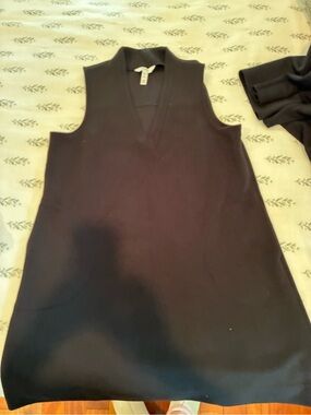 SPANX Black Sleeveless Mini Dress